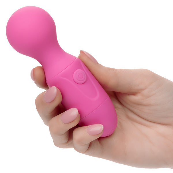 CalExotics First Time Rechargeable Wand Massager - Pink - Extreme Toyz Singapore - https://extremetoyz.com.sg - Sex Toys and Lingerie Online Store - Bondage Gear / Vibrators / Electrosex Toys / Wireless Remote Control Vibes / Sexy Lingerie and Role Play / BDSM / Dungeon Furnitures / Dildos and Strap Ons &nbsp;/ Anal and Prostate Massagers / Anal Douche and Cleaning Aide / Delay Sprays and Gels / Lubricants and more...