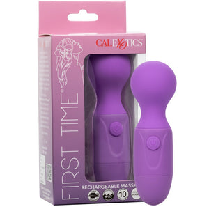 CalExotics First Time Rechargeable Wand Massager - Purple - Extreme Toyz Singapore - https://extremetoyz.com.sg - Sex Toys and Lingerie Online Store - Bondage Gear / Vibrators / Electrosex Toys / Wireless Remote Control Vibes / Sexy Lingerie and Role Play / BDSM / Dungeon Furnitures / Dildos and Strap Ons &nbsp;/ Anal and Prostate Massagers / Anal Douche and Cleaning Aide / Delay Sprays and Gels / Lubricants and more...