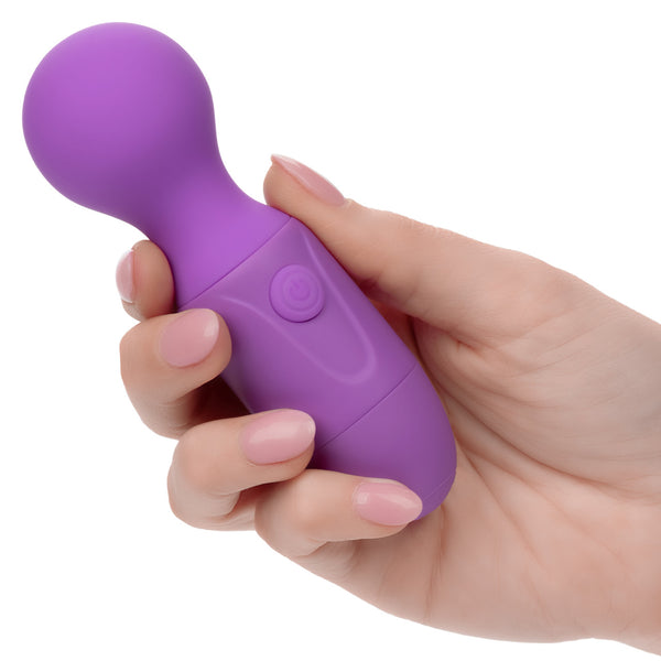 CalExotics First Time Rechargeable Wand Massager - Purple - Extreme Toyz Singapore - https://extremetoyz.com.sg - Sex Toys and Lingerie Online Store - Bondage Gear / Vibrators / Electrosex Toys / Wireless Remote Control Vibes / Sexy Lingerie and Role Play / BDSM / Dungeon Furnitures / Dildos and Strap Ons &nbsp;/ Anal and Prostate Massagers / Anal Douche and Cleaning Aide / Delay Sprays and Gels / Lubricants and more...