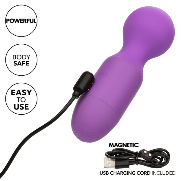 CalExotics First Time Rechargeable Wand Massager - Purple - Extreme Toyz Singapore - https://extremetoyz.com.sg - Sex Toys and Lingerie Online Store - Bondage Gear / Vibrators / Electrosex Toys / Wireless Remote Control Vibes / Sexy Lingerie and Role Play / BDSM / Dungeon Furnitures / Dildos and Strap Ons &nbsp;/ Anal and Prostate Massagers / Anal Douche and Cleaning Aide / Delay Sprays and Gels / Lubricants and more...