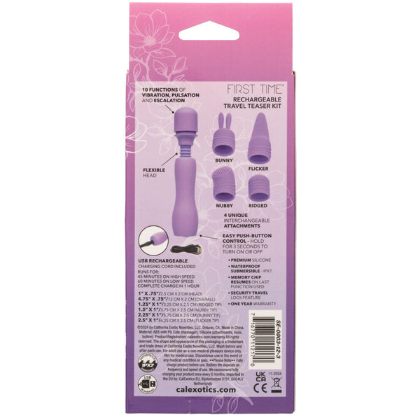 First Time Rechargeable Travel Teaser Kit