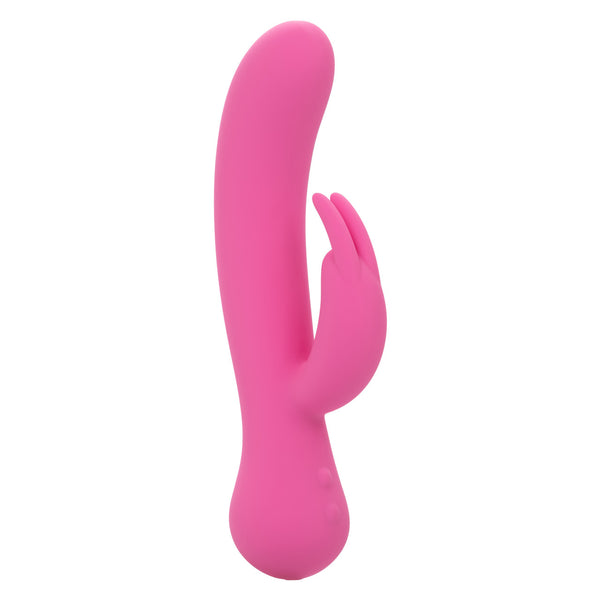 CalExotics First Time Rechargeable Bunny Vibrator - Pink - Extreme Toyz Singapore - https://extremetoyz.com.sg - Sex Toys and Lingerie Online Store - Bondage Gear / Vibrators / Electrosex Toys / Wireless Remote Control Vibes / Sexy Lingerie and Role Play / BDSM / Dungeon Furnitures / Dildos and Strap Ons &nbsp;/ Anal and Prostate Massagers / Anal Douche and Cleaning Aide / Delay Sprays and Gels / Lubricants and more...