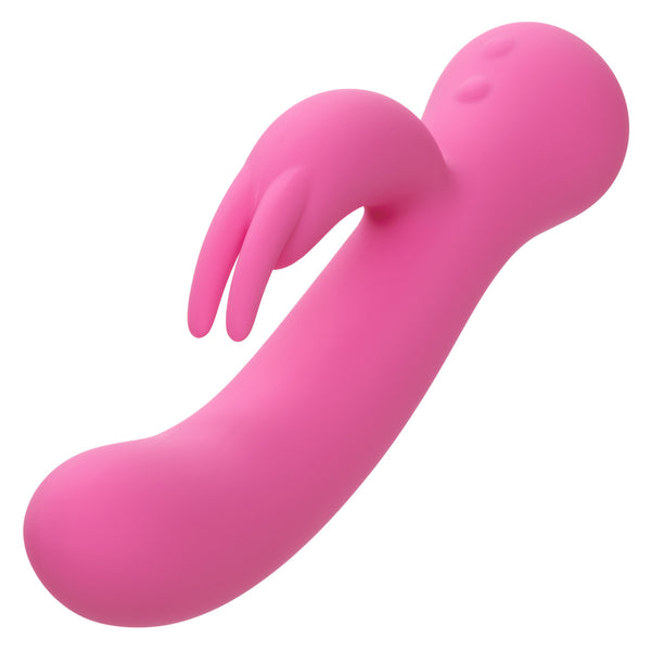 CalExotics First Time Rechargeable Bunny Vibrator - Pink - Extreme Toyz Singapore - https://extremetoyz.com.sg - Sex Toys and Lingerie Online Store - Bondage Gear / Vibrators / Electrosex Toys / Wireless Remote Control Vibes / Sexy Lingerie and Role Play / BDSM / Dungeon Furnitures / Dildos and Strap Ons &nbsp;/ Anal and Prostate Massagers / Anal Douche and Cleaning Aide / Delay Sprays and Gels / Lubricants and more...