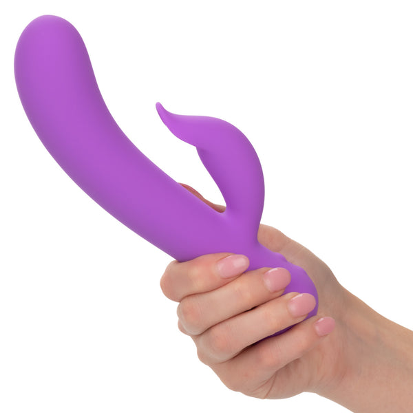 CalExotics First Time Rechargeable Pleaser Vibrator - Purple - Extreme Toyz Singapore - https://extremetoyz.com.sg - Sex Toys and Lingerie Online Store - Bondage Gear / Vibrators / Electrosex Toys / Wireless Remote Control Vibes / Sexy Lingerie and Role Play / BDSM / Dungeon Furnitures / Dildos and Strap Ons &nbsp;/ Anal and Prostate Massagers / Anal Douche and Cleaning Aide / Delay Sprays and Gels / Lubricants and more...