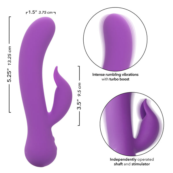 CalExotics First Time Rechargeable Pleaser Vibrator - Purple - Extreme Toyz Singapore - https://extremetoyz.com.sg - Sex Toys and Lingerie Online Store - Bondage Gear / Vibrators / Electrosex Toys / Wireless Remote Control Vibes / Sexy Lingerie and Role Play / BDSM / Dungeon Furnitures / Dildos and Strap Ons &nbsp;/ Anal and Prostate Massagers / Anal Douche and Cleaning Aide / Delay Sprays and Gels / Lubricants and more...