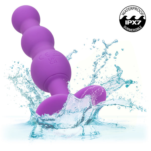 CalExotics First Time Rechargeable Triple Beaded Probe - Purple - Extreme Toyz Singapore - https://extremetoyz.com.sg - Sex Toys and Lingerie Online Store - Bondage Gear / Vibrators / Electrosex Toys / Wireless Remote Control Vibes / Sexy Lingerie and Role Play / BDSM / Dungeon Furnitures / Dildos and Strap Ons &nbsp;/ Anal and Prostate Massagers / Anal Douche and Cleaning Aide / Delay Sprays and Gels / Lubricants and more...