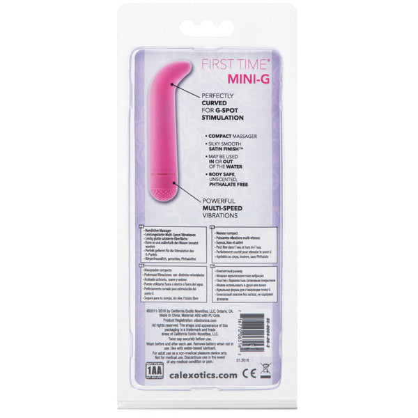 First Time Mini-G Vibe - Pink