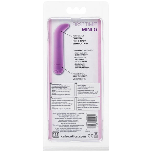 First Time Mini-G Vibe - Purple
