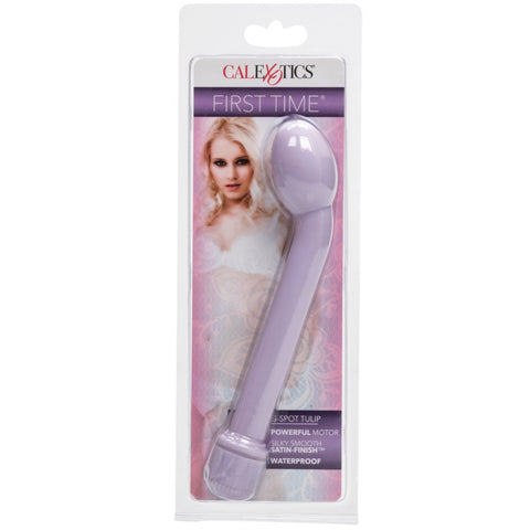 CalExotics First Time G-Spot Tulip Vibrator - Purple - Extreme Toyz Singapore - https://extremetoyz.com.sg - Sex Toys and Lingerie Online Store - Bondage Gear / Vibrators / Electrosex Toys / Wireless Remote Control Vibes / Sexy Lingerie and Role Play / BDSM / Dungeon Furnitures / Dildos and Strap Ons &nbsp;/ Anal and Prostate Massagers / Anal Douche and Cleaning Aide / Delay Sprays and Gels / Lubricants and more...