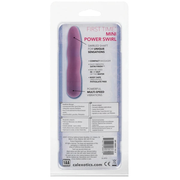 First Time Mini Power Swirl Vibe - Pink