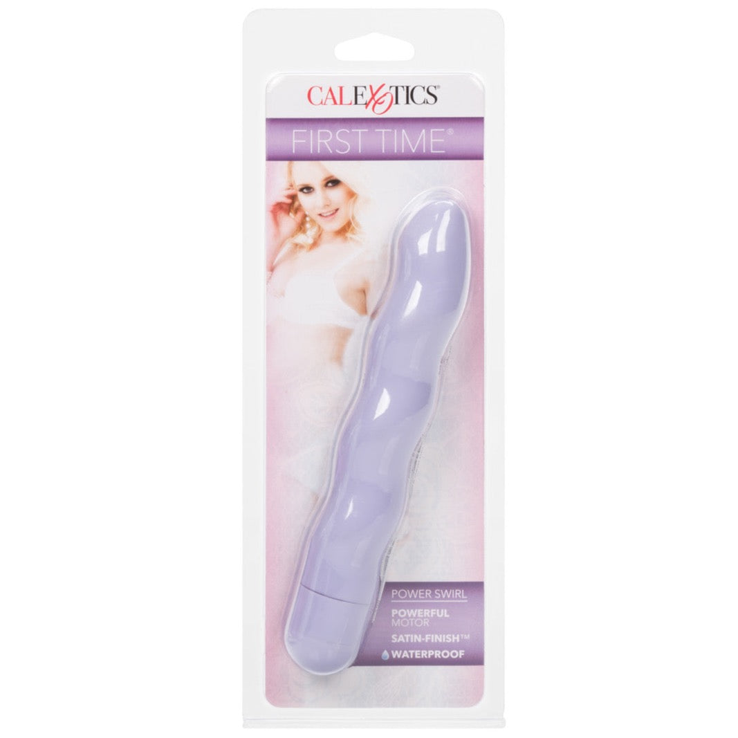 CalExotics First Time Power Swirl Vibrator - Purple - Extreme Toyz Singapore - https://extremetoyz.com.sg - Sex Toys and Lingerie Online Store - Bondage Gear / Vibrators / Electrosex Toys / Wireless Remote Control Vibes / Sexy Lingerie and Role Play / BDSM / Dungeon Furnitures / Dildos and Strap Ons &nbsp;/ Anal and Prostate Massagers / Anal Douche and Cleaning Aide / Delay Sprays and Gels / Lubricants and more...