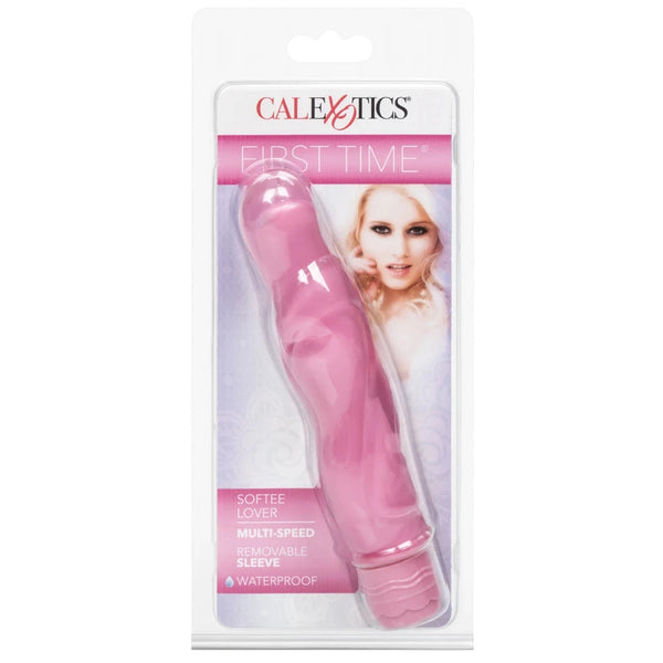 First Time Softee Lover Vibrator - Pink