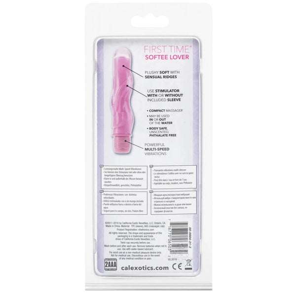 First Time Softee Lover Vibrator - Pink