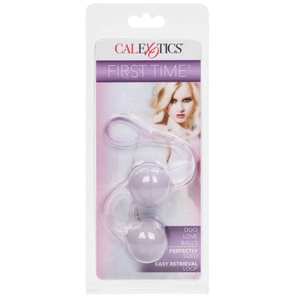 First Time Love Balls Duo Lover Kegel Balls - Purple – Extreme Toyz