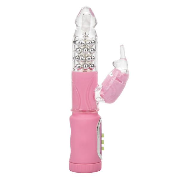 CalExotics First Time Jack Rabbit Vibrator - Pink - Extreme Toyz Singapore - https://extremetoyz.com.sg - Sex Toys and Lingerie Online Store - Bondage Gear / Vibrators / Electrosex Toys / Wireless Remote Control Vibes / Sexy Lingerie and Role Play / BDSM / Dungeon Furnitures / Dildos and Strap Ons &nbsp;/ Anal and Prostate Massagers / Anal Douche and Cleaning Aide / Delay Sprays and Gels / Lubricants and more...