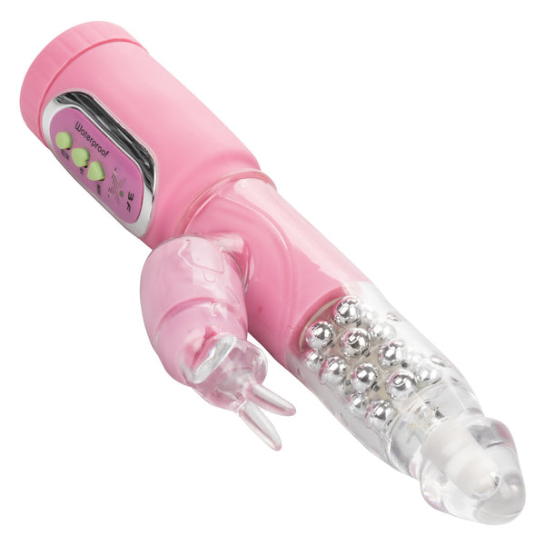 CalExotics First Time Jack Rabbit Vibrator - Pink - Extreme Toyz Singapore - https://extremetoyz.com.sg - Sex Toys and Lingerie Online Store - Bondage Gear / Vibrators / Electrosex Toys / Wireless Remote Control Vibes / Sexy Lingerie and Role Play / BDSM / Dungeon Furnitures / Dildos and Strap Ons &nbsp;/ Anal and Prostate Massagers / Anal Douche and Cleaning Aide / Delay Sprays and Gels / Lubricants and more...