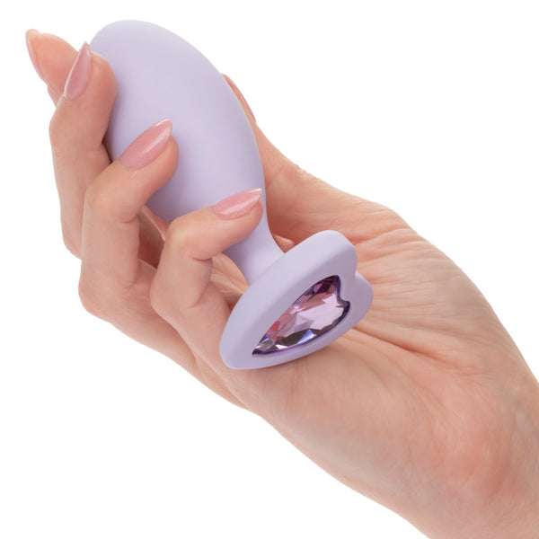 CalExotics First Time Crystal Booty Duo Anal Plug Set - Purple - Extreme Toyz Singapore - https://extremetoyz.com.sg - Sex Toys and Lingerie Online Store - Bondage Gear / Vibrators / Electrosex Toys / Wireless Remote Control Vibes / Sexy Lingerie and Role Play / BDSM / Dungeon Furnitures / Dildos and Strap Ons &nbsp;/ Anal and Prostate Massagers / Anal Douche and Cleaning Aide / Delay Sprays and Gels / Lubricants and more...