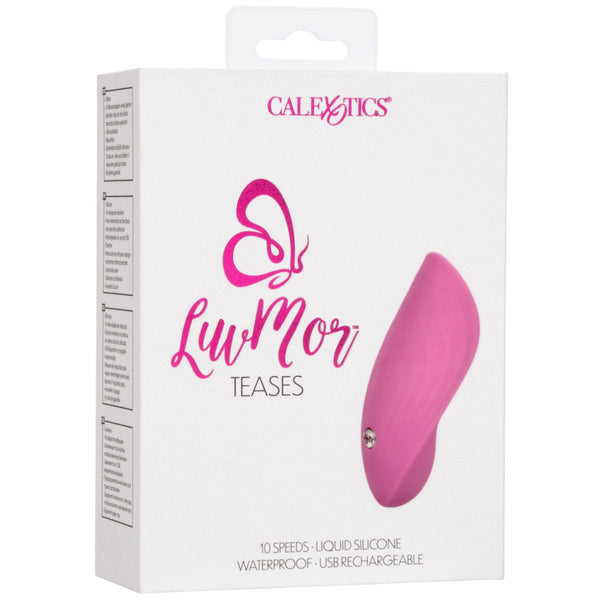 CalExotics LuvMor Teases Rechargeable Contoured Massager - Extreme Toyz Singapore - https://extremetoyz.com.sg - Sex Toys and Lingerie Online Store - Bondage Gear / Vibrators / Electrosex Toys / Wireless Remote Control Vibes / Sexy Lingerie and Role Play / BDSM / Dungeon Furnitures / Dildos and Strap Ons &nbsp;/ Anal and Prostate Massagers / Anal Douche and Cleaning Aide / Delay Sprays and Gels / Lubricants and more...