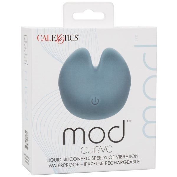 CalExotics Mod Curve Rechargeable 10-Speed  Dual Vibration Teaser - Extreme Toyz Singapore - https://extremetoyz.com.sg - Sex Toys and Lingerie Online Store - Bondage Gear / Vibrators / Electrosex Toys / Wireless Remote Control Vibes / Sexy Lingerie and Role Play / BDSM / Dungeon Furnitures / Dildos and Strap Ons &nbsp;/ Anal and Prostate Massagers / Anal Douche and Cleaning Aide / Delay Sprays and Gels / Lubricants and more...
