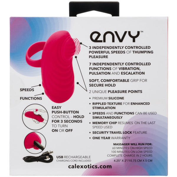 CalExotics Envy Handheld Thumping Massager - Extreme Toyz Singapore - https://extremetoyz.com.sg - Sex Toys and Lingerie Online Store - Bondage Gear / Vibrators / Electrosex Toys / Wireless Remote Control Vibes / Sexy Lingerie and Role Play / BDSM / Dungeon Furnitures / Dildos and Strap Ons &nbsp;/ Anal and Prostate Massagers / Anal Douche and Cleaning Aide / Delay Sprays and Gels / Lubricants and more...