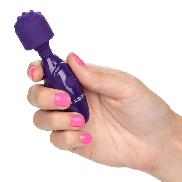 CalExotics Tiny Teasers Nubby Rechargeable Mini Wand Vibrator - Extreme Toyz Singapore - https://extremetoyz.com.sg - Sex Toys and Lingerie Online Store - Bondage Gear / Vibrators / Electrosex Toys / Wireless Remote Control Vibes / Sexy Lingerie and Role Play / BDSM / Dungeon Furnitures / Dildos and Strap Ons &nbsp;/ Anal and Prostate Massagers / Anal Douche and Cleaning Aide / Delay Sprays and Gels / Lubricants and more...