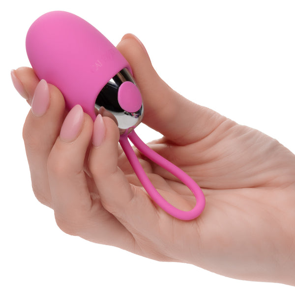 Turbo Buzz 10-Function Rechargeable Bullet with Removable Silicone Sleeve - Pink