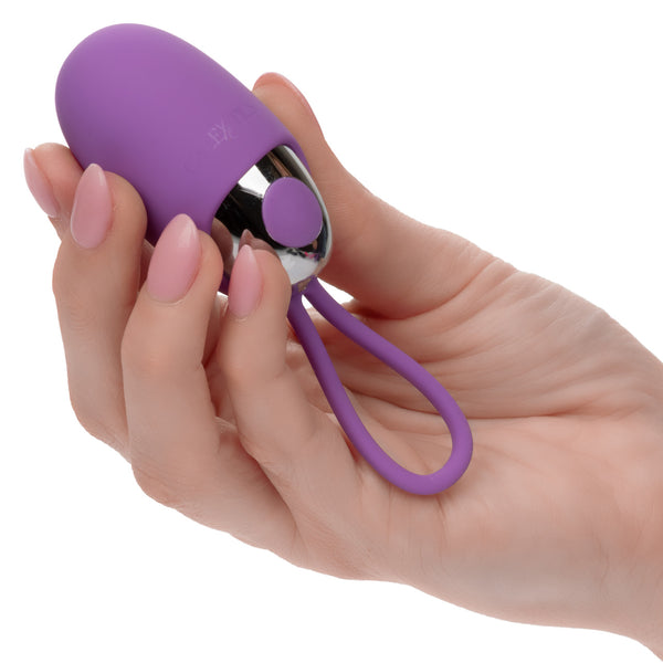 Turbo Buzz 10-Function Rechargeable Bullet with Removable Silicone Sleeve - Purple