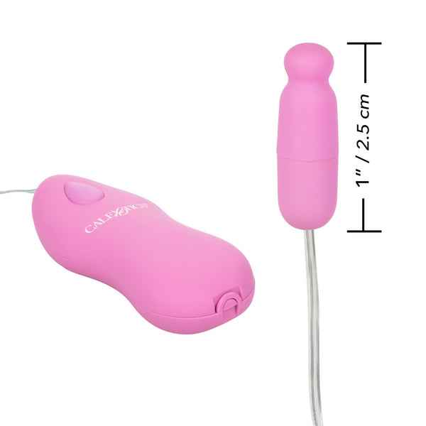 CalExotics Classic Whisper Micro-Heated Bullet Vibrator - Pink - Extreme Toyz Singapore - https://extremetoyz.com.sg - Sex Toys and Lingerie Online Store - Bondage Gear / Vibrators / Electrosex Toys / Wireless Remote Control Vibes / Sexy Lingerie and Role Play / BDSM / Dungeon Furnitures / Dildos and Strap Ons &nbsp;/ Anal and Prostate Massagers / Anal Douche and Cleaning Aide / Delay Sprays and Gels / Lubricants and more...