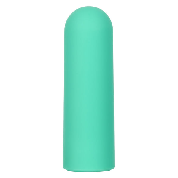 Turbo Buzz 10-Function Rechargeable Rounded Mini Bullet - Green