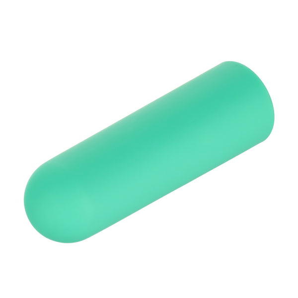 Turbo Buzz 10-Function Rechargeable Rounded Mini Bullet - Green