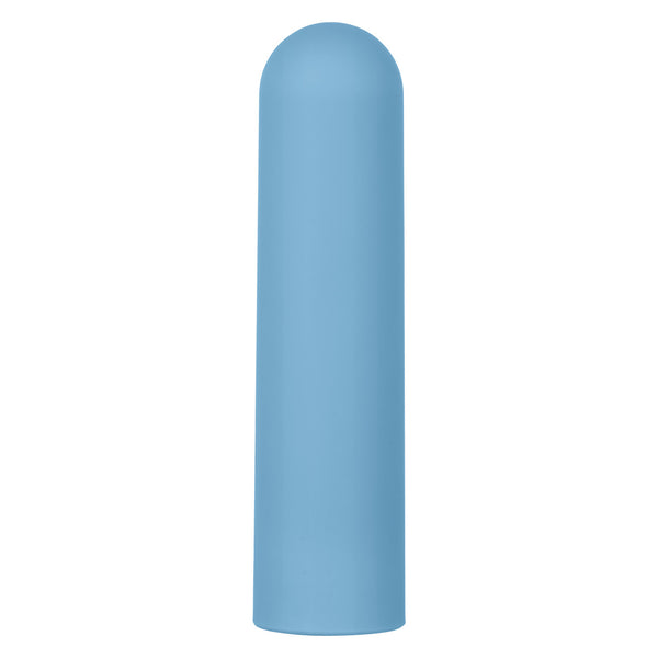 Turbo Buzz 10-Function Rechargeable Rounded Bullet - Blue