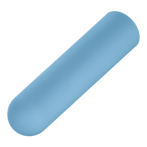 Turbo Buzz 10-Function Rechargeable Rounded Bullet - Blue