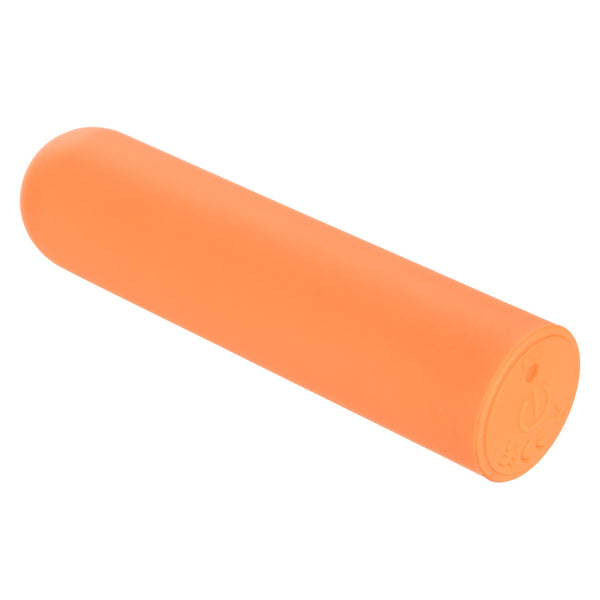 Turbo Buzz 10-Function Rechargeable Rounded Bullet - Orange