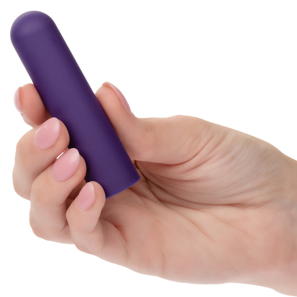 Turbo Buzz 10-Function Rechargeable Rounded Bullet - Purple