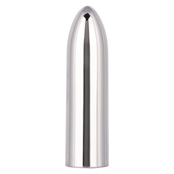 Turbo Buzz 10-Function Rechargeable Classic Mini Bullet - Silver