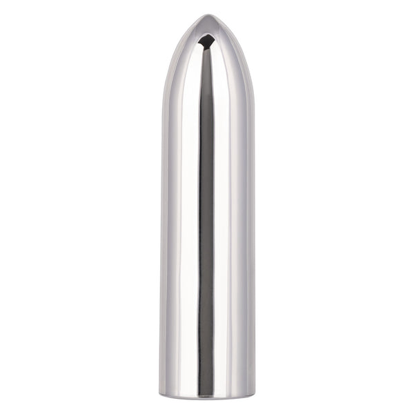 Turbo Buzz 10-Function Rechargeable Classic Bullet - Silver