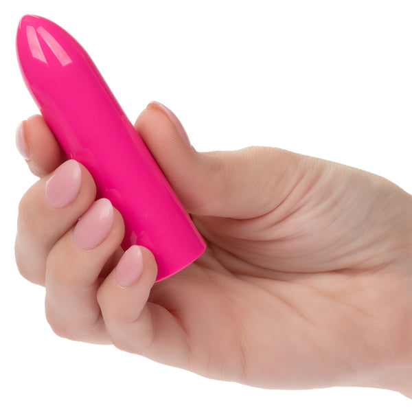 Turbo Buzz 10-Function Rechargeable Classic Bullet - Pink