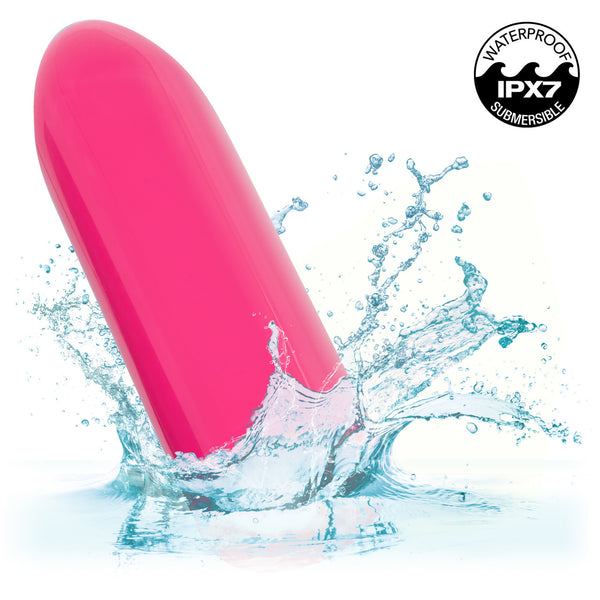 Turbo Buzz 10-Function Rechargeable Classic Bullet - Pink