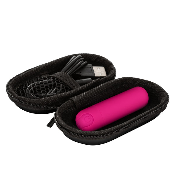 CalExotics Rechargeable Hideaway Bullet - Pink - Extreme Toyz Singapore - https://extremetoyz.com.sg - Sex Toys and Lingerie Online Store - Bondage Gear / Vibrators / Electrosex Toys / Wireless Remote Control Vibes / Sexy Lingerie and Role Play / BDSM / Dungeon Furnitures / Dildos and Strap Ons &nbsp;/ Anal and Prostate Massagers / Anal Douche and Cleaning Aide / Delay Sprays and Gels / Lubricants and more...