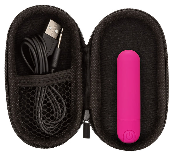 CalExotics Rechargeable Hideaway Bullet - Pink - Extreme Toyz Singapore - https://extremetoyz.com.sg - Sex Toys and Lingerie Online Store - Bondage Gear / Vibrators / Electrosex Toys / Wireless Remote Control Vibes / Sexy Lingerie and Role Play / BDSM / Dungeon Furnitures / Dildos and Strap Ons &nbsp;/ Anal and Prostate Massagers / Anal Douche and Cleaning Aide / Delay Sprays and Gels / Lubricants and more...