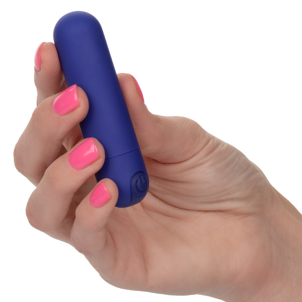 CalExotics Rechargeable Hideaway Bullet - Blue - Extreme Toyz Singapore - https://extremetoyz.com.sg - Sex Toys and Lingerie Online Store - Bondage Gear / Vibrators / Electrosex Toys / Wireless Remote Control Vibes / Sexy Lingerie and Role Play / BDSM / Dungeon Furnitures / Dildos and Strap Ons &nbsp;/ Anal and Prostate Massagers / Anal Douche and Cleaning Aide / Delay Sprays and Gels / Lubricants and more...