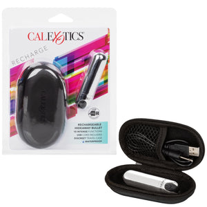 CalExotics Rechargeable Hideaway Bullet - Silver - Extreme Toyz Singapore - https://extremetoyz.com.sg - Sex Toys and Lingerie Online Store - Bondage Gear / Vibrators / Electrosex Toys / Wireless Remote Control Vibes / Sexy Lingerie and Role Play / BDSM / Dungeon Furnitures / Dildos and Strap Ons &nbsp;/ Anal and Prostate Massagers / Anal Douche and Cleaning Aide / Delay Sprays and Gels / Lubricants and more...