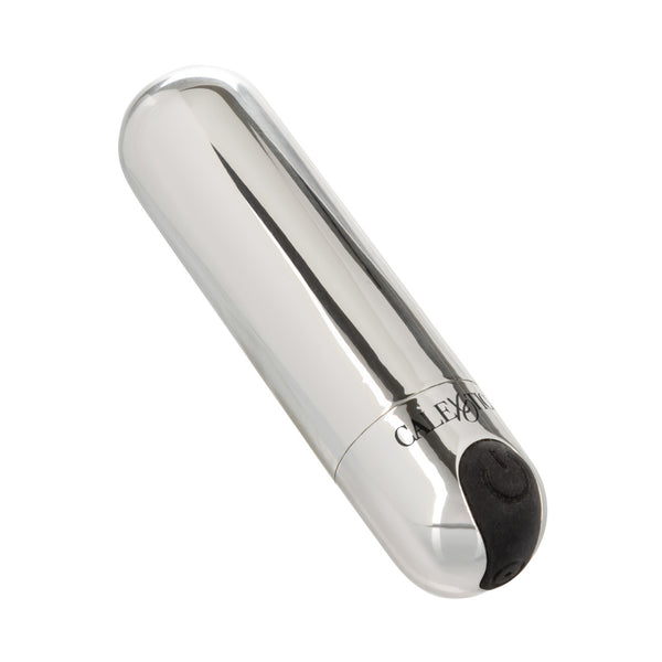 CalExotics Rechargeable Hideaway Bullet - Silver - Extreme Toyz Singapore - https://extremetoyz.com.sg - Sex Toys and Lingerie Online Store - Bondage Gear / Vibrators / Electrosex Toys / Wireless Remote Control Vibes / Sexy Lingerie and Role Play / BDSM / Dungeon Furnitures / Dildos and Strap Ons &nbsp;/ Anal and Prostate Massagers / Anal Douche and Cleaning Aide / Delay Sprays and Gels / Lubricants and more...