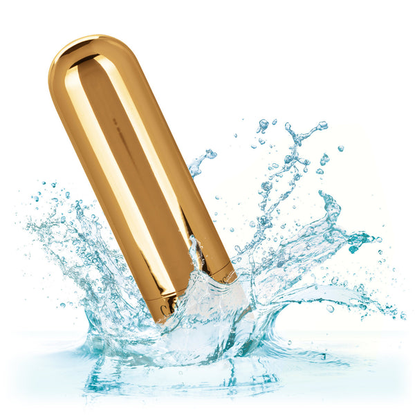 CalExotics Rechargeable Hideaway Bullet - Gold - Extreme Toyz Singapore - https://extremetoyz.com.sg - Sex Toys and Lingerie Online Store - Bondage Gear / Vibrators / Electrosex Toys / Wireless Remote Control Vibes / Sexy Lingerie and Role Play / BDSM / Dungeon Furnitures / Dildos and Strap Ons &nbsp;/ Anal and Prostate Massagers / Anal Douche and Cleaning Aide / Delay Sprays and Gels / Lubricants and more...