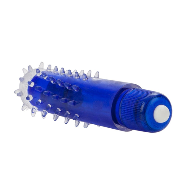 CalExotics Travel Blaster Bullet with Nubby Sleeve - Blue - Extreme Toyz Singapore - https://extremetoyz.com.sg - Sex Toys and Lingerie Online Store - Bondage Gear / Vibrators / Electrosex Toys / Wireless Remote Control Vibes / Sexy Lingerie and Role Play / BDSM / Dungeon Furnitures / Dildos and Strap Ons &nbsp;/ Anal and Prostate Massagers / Anal Douche and Cleaning Aide / Delay Sprays and Gels / Lubricants and more...