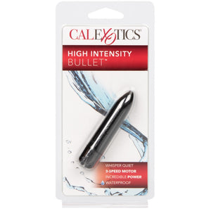 CalExotics High Intensity Bullet - Black - Extreme Toyz Singapore - https://extremetoyz.com.sg - Sex Toys and Lingerie Online Store - Bondage Gear / Vibrators / Electrosex Toys / Wireless Remote Control Vibes / Sexy Lingerie and Role Play / BDSM / Dungeon Furnitures / Dildos and Strap Ons &nbsp;/ Anal and Prostate Massagers / Anal Douche and Cleaning Aide / Delay Sprays and Gels / Lubricants and more...