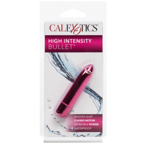 CalExotics High Intensity Bullet - Pink - Extreme Toyz Singapore - https://extremetoyz.com.sg - Sex Toys and Lingerie Online Store - Bondage Gear / Vibrators / Electrosex Toys / Wireless Remote Control Vibes / Sexy Lingerie and Role Play / BDSM / Dungeon Furnitures / Dildos and Strap Ons &nbsp;/ Anal and Prostate Massagers / Anal Douche and Cleaning Aide / Delay Sprays and Gels / Lubricants and more...