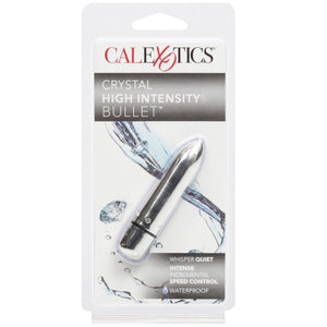 CalExotics Crystal High Intensity Bullet - Silver - Extreme Toyz Singapore - https://extremetoyz.com.sg - Sex Toys and Lingerie Online Store - Bondage Gear / Vibrators / Electrosex Toys / Wireless Remote Control Vibes / Sexy Lingerie and Role Play / BDSM / Dungeon Furnitures / Dildos and Strap Ons &nbsp;/ Anal and Prostate Massagers / Anal Douche and Cleaning Aide / Delay Sprays and Gels / Lubricants and more...