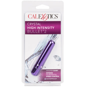 CalExotics Crystal Crystal High Intensity Bullet 2 - Extreme Toyz Singapore - https://extremetoyz.com.sg - Sex Toys and Lingerie Online Store - Bondage Gear / Vibrators / Electrosex Toys / Wireless Remote Control Vibes / Sexy Lingerie and Role Play / BDSM / Dungeon Furnitures / Dildos and Strap Ons &nbsp;/ Anal and Prostate Massagers / Anal Douche and Cleaning Aide / Delay Sprays and Gels / Lubricants and more...