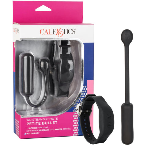 CalExotics Wristband Remote Petite Bullet - Extreme Toyz Singapore - https://extremetoyz.com.sg - Sex Toys and Lingerie Online Store - Bondage Gear / Vibrators / Electrosex Toys / Wireless Remote Control Vibes / Sexy Lingerie and Role Play / BDSM / Dungeon Furnitures / Dildos and Strap Ons / Anal and Prostate Massagers / Anal Douche and Cleaning Aide / Delay Sprays and Gels / Lubricants and more...